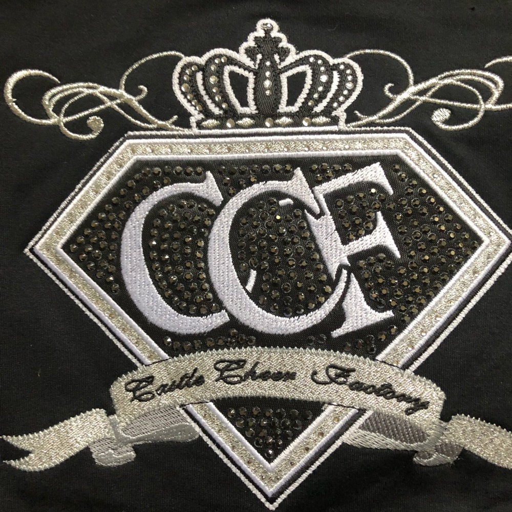 Castle Cheer Factory warmup jacket